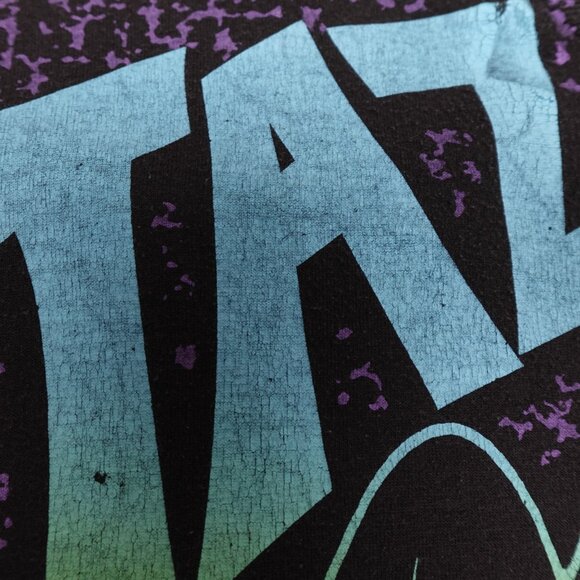 Vintage 1993 TAZ Looney Tunes Shirt Men's XL AOP Tee Novel Teez Made in Canada - Picture 7 of 12